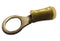 AMP - TE CONNECTIVITY 130207 Ring Tongue Terminal, M10, 3/8", 10 AWG, 6 mm&sup2;, PIDG, Yellow