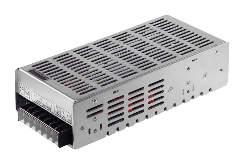 TRACO POWER TZL 100-4812 Isolated Chassis Mount DC/DC Converter, Enclosed, 2:1, 100 W, 1 Output, 12 V