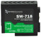 BRAINBOXES SW-718 Switch, Hardened, 8 Ports, Industrial, Gigabit Ethernet, DIN Rail, RJ45 x 8, 10Mbps, 100Mbps, 1Gbps GTIN UPC EAN: 0837324005110