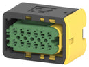 AMP - TE CONNECTIVITY 3-1703639-1 Automotive Connector Housing, Black, Heavy Duty Sealed Connector Series, Receptacle, 12 Ways