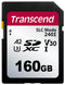 TRANSCEND TS160GSDC240I Flash Memory Card, 3D NAND, SD Card, UHS-1, Class 2, Class 30, V30, 160 GB, 3.6 V, -40 &deg;C, 85 &deg;C