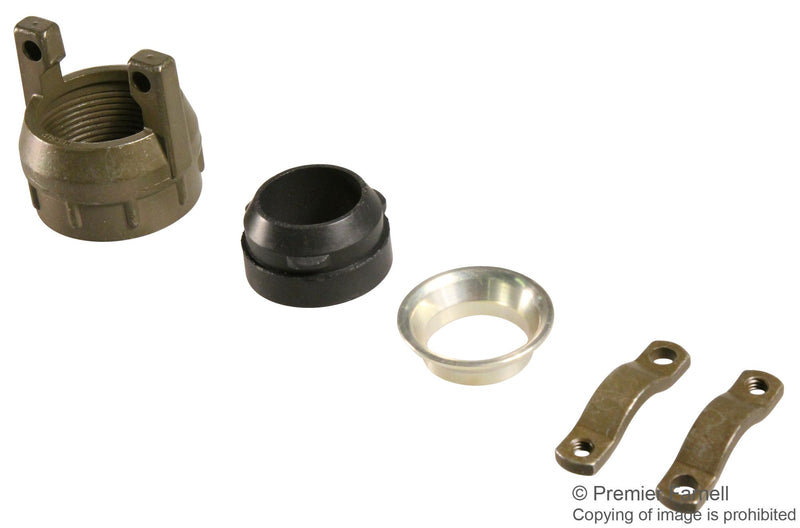 AMPHENOL INDUSTRIAL 10-350349-203 CIRCULAR CABLE CLAMP, 20 & 22 SHELL, METAL