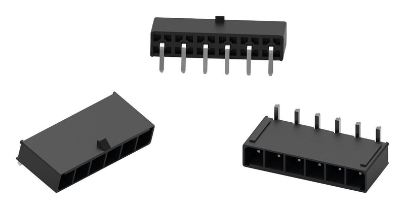 WURTH ELEKTRONIK 657006130101 Pin Header, Wire-to-Board, 5.7 mm, 1 Rows, 6 Contacts, Through Hole Right Angle, WR-MPC5 Series