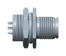 AMPHENOL LTW M12A-03PMMS-SH8001 Sensor Connector, M Series, M12, Male, 3 Positions, Solder Pin, Straight Panel Mount