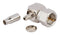 AMPHENOL RF 222179-10 RF CONN, F-TYPE R/A PLUG, 75 OHM