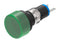 EAO 18-060.0055L LED Panel Mount Indicator, Green, 3.2 VDC, 8 mm, 20 mA, IP40