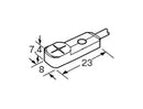 PANASONIC GX-F8B-P Sensor, Inductive Proximity, 2.5 mm, PNP, 12 VDC to 24 VDC, GX-F Series