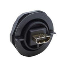 BULGIN LIMITED PX0869. ADAPTOR, HDMI RCPT-RCPT, REAR PANEL, BLK