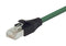 L-COM TRD695SCR-GR-15 Ethernet Cable, Cat6, RJ45 Plug to RJ45 Plug, Green, 4.6 m, 15 ft
