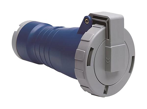AMPHENOL SINE/TUCHEL 2CMA100313R1000 CONN, MAIN SOCKET, 3P4W, 20A, 250V, BLU