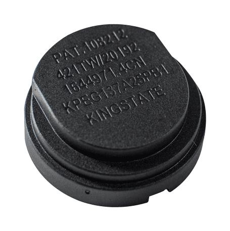 KINGSTATE KPEG137A25PB1 Transducer, Continuous, 85 dB, 3 kHz, Through Hole, 40000 pF