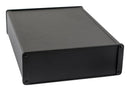 HAMMOND 1457T2201BK Metal Enclosure, Small, Extruded Aluminium, 56.92 mm, 168.46 mm, 231.15 mm, IP65