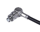 HUBER+SUHNER 16"SHV-50-4-1/133"NE RF / Coaxial Connector, SHV Coaxial, Right Angle Plug, Crimp, 50 ohm, RG59B/U, Beryllium Copper