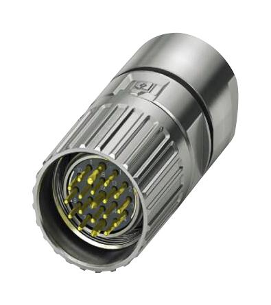 PHOENIX CONTACT 1629192 Sensor Connector, M23 PRO Series, M23, Male, 16 Signal + 2 Power + PE Positions