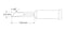 METCAL GT4-KN0025P Soldering Tip, 45&deg; Knife/Power, 2.5 x 13 mm, Soldering Station