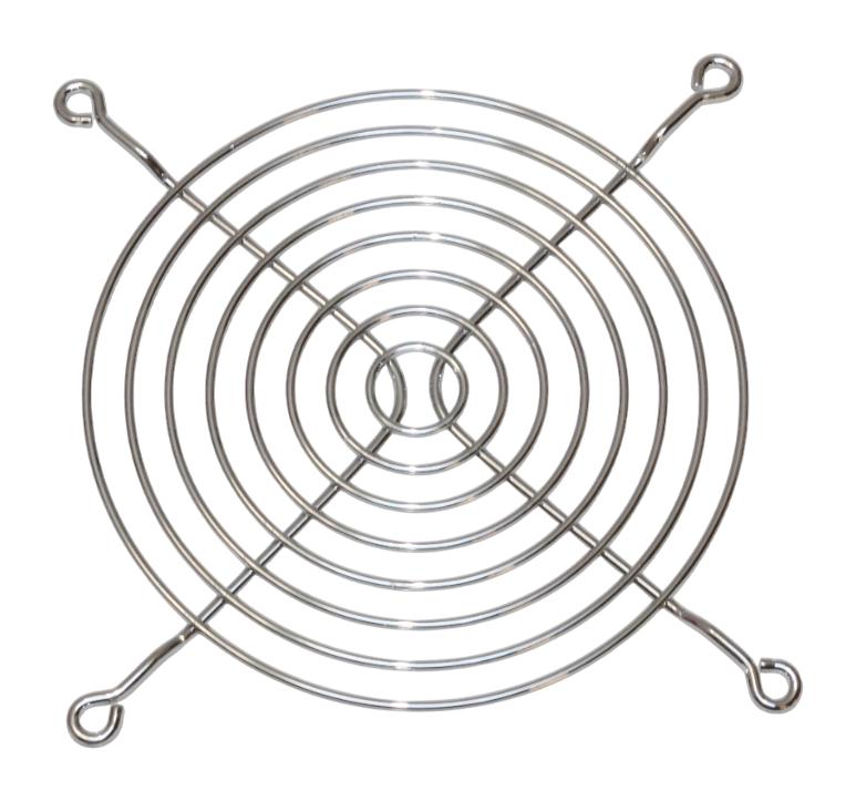 MULTICOMP PRO MCSC130-W1 Fan Finger Guard, Steel - Wire Form, 120mm Axial Fans, 113.3 mm, Silver