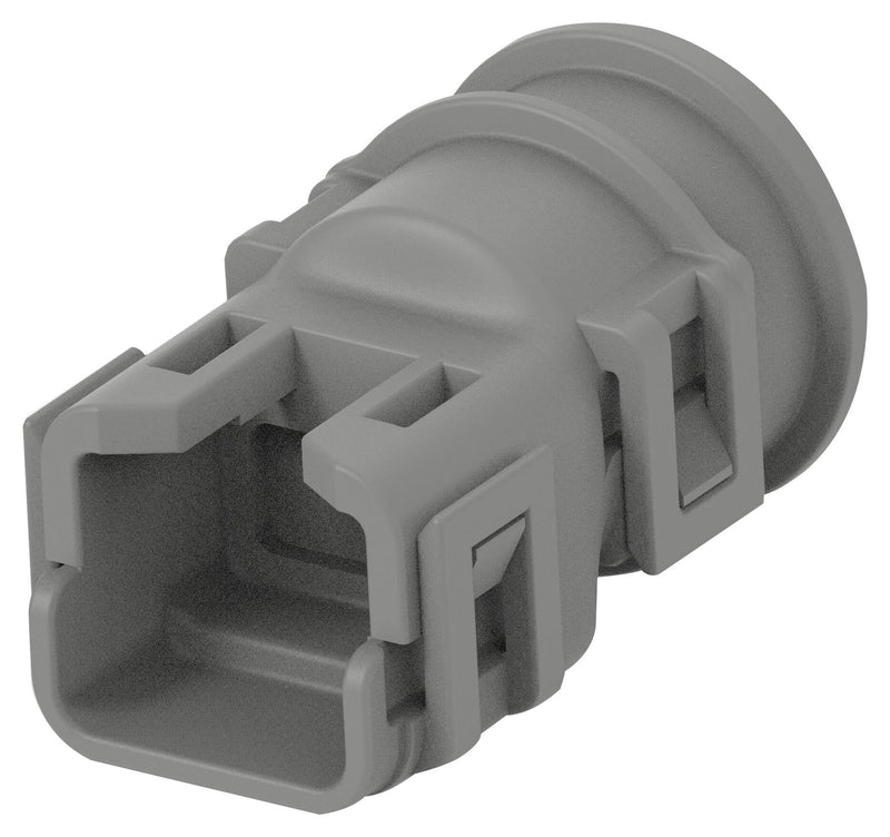 AMP - TE CONNECTIVITY 2363791-2 COVER, PLUG CONN, 2POS, BLK, PA