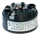 STATUS SEM310 Temperature Transmitter, HART, In Head, Universal Input, 4 to 20 mA Output
