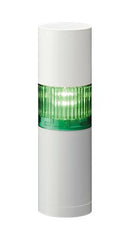 PATLITE LR5-102WEBW-G Signal Tower, Ethernet, Continuous, Flashing, 1Tier, Green, 85 dB, Direct Mount, 4 Tone, 24VDC, IP65
