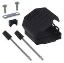 AMPHENOL COMMUNICATIONS SOLUTIONS 86303645BLF D Sub Backshell, 180&deg;, Plastic Body