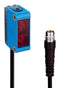 SICK GTB6-P6211P03 Photoelectric Sensor, 250mm, PNP, Background Suppression/Proximity, 4 Pin M8 Connector Cable