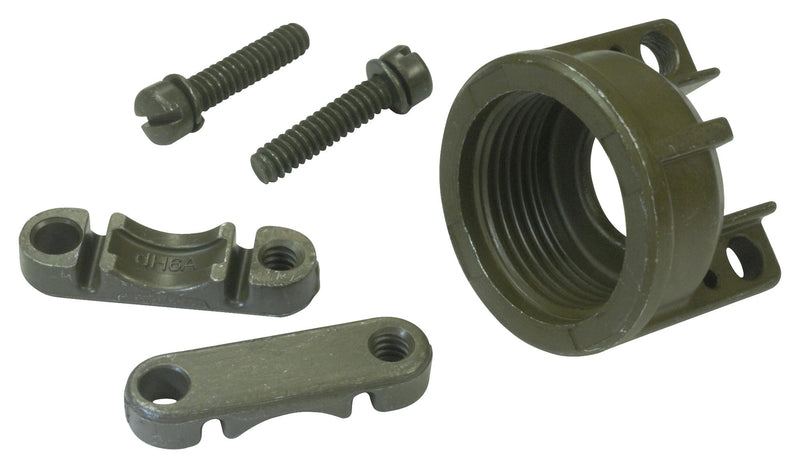 AMPHENOL INDUSTRIAL 97-3057-1007 Circular Connector Clamp, 12SL / 14 / 14S, 11.1 mm, Zinc Alloy, 97 Series