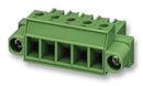 Phoenix Contact PC 4/4-STF-7.62 Pluggable Terminal Block 7.62 mm 4 Ways 24AWG to 10AWG mm&Acirc;&sup2; Screw 20 A