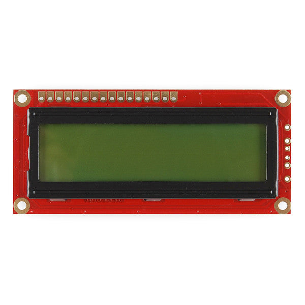 Tanotis - SparkFun Basic 16x2 Character LCD - Black on Green 5V Monochrome - 3