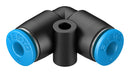 Festo QSL-4 Pneumatic Fitting Push-In L-Fitting 14 bar 4 mm PBT (Polybutylene Terephthalate) QSL