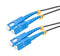 L-COM FCA-SSCUSCUD5 Fiber Optic Patch Cord SM G652D Duplex 52AK0071 New