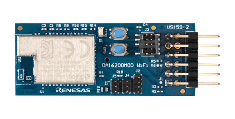 Renesas US159-DA16200MEVZ Evaluation Board DA16200 ARM Cortex-M4F+