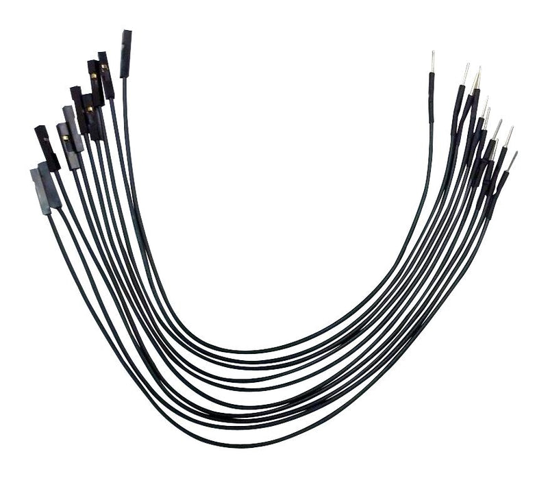 Twin Industries TW-MFP-20 Jumper Wire 24 AWG 200mm Pack of 10