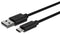 Ansmann 1700-0130 1700-0130 USB Cable Type A Plug to C 1 m 3.3 ft 2.0 Black