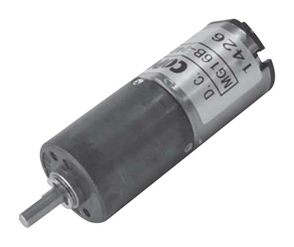 Nidec Copal Electronics MG16B-060-AB-00 Geared DC Motor 12 V 160 rpm 60 mN-m MG16B Series