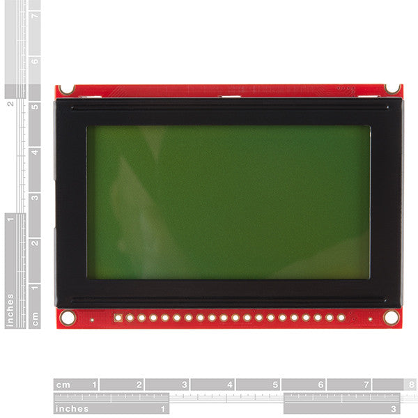 Tanotis - SparkFun Graphic LCD 128x64 STN LED Backlight Monochrome - 2