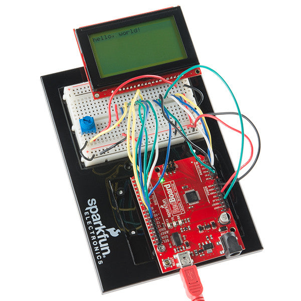 Tanotis - SparkFun Graphic LCD 128x64 STN LED Backlight Monochrome - 5