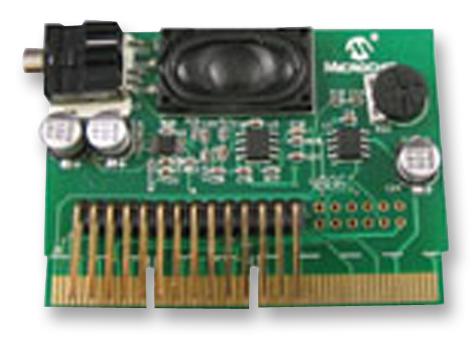 MICROCHIP AC164125 Daughter Board, PICtail Plus, Speech Playback Using ADPCM, Interface with PIC16 & PIC18 Boards