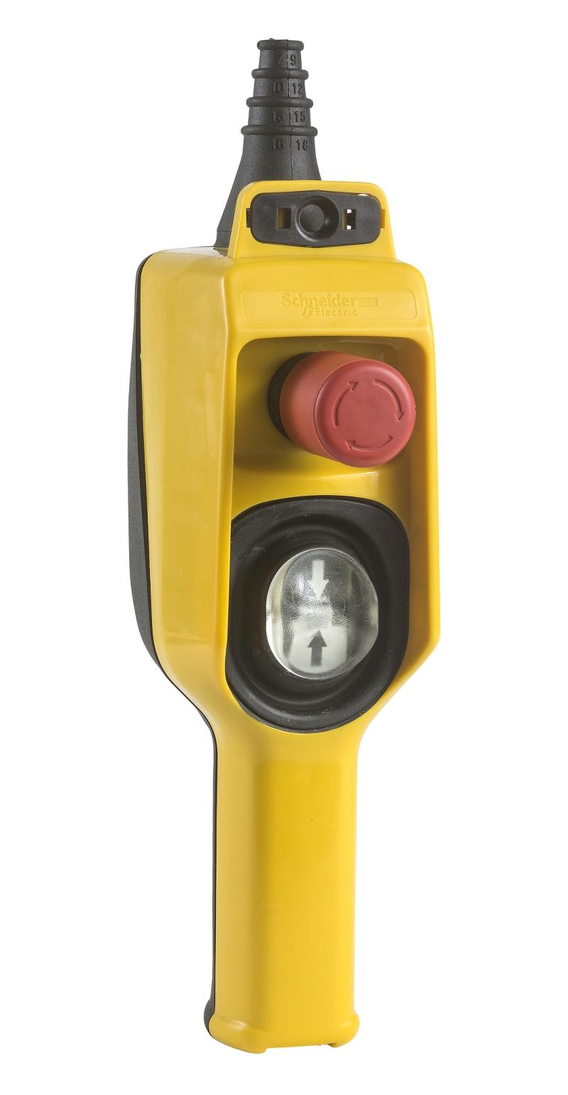 Square D BY Schneider Electric XACD22A0105 XACD22A0105 Pendant Station 1WAY 3A 2NC/1NO New