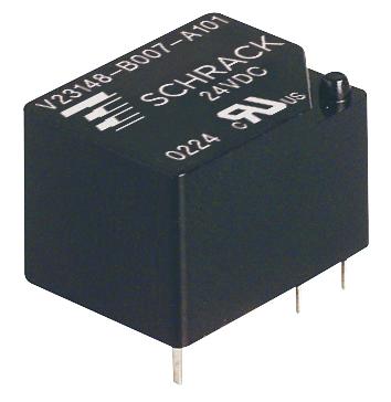 Schrack - TE Connectivity 1-1393204-3. 1-1393204-3. Power Relay Spdt 48 VDC 7 A U/UB Through Hole Latching Single Coil