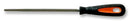BAHCO 1-230-06-2-3 Metal File, Flat, Engineers, Round Cut, 150mm
