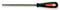 BAHCO 1-230-06-2-3 Metal File, Flat, Engineers, Round Cut, 150mm