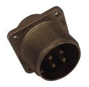 Amphenol Industrial ACS02A24-11P-003 ACS02A24-11P-003 Circular Connector AC Box Mount Receptacle 9 Contacts Solder Pin Threaded 24-11