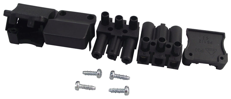 Hylec HYGST-3LPSK Lighting Connector 3 Contacts Plug Receptacle 1 Rows