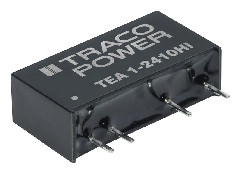 Traco Power TEA 1-0505HI Isolated Through Hole DC/DC Converter ITE 1:1 1 W Output 5 V 200 mA