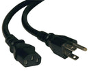 TRIPP-LITE P006-003 POWER CORD, NEMA 5-15P/IEC C13, 3FT, 10A