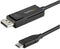 Startech CDP2DP142MBD CDP2DP142MBD Audio / Video Cable Assembly USB Type C Plug Displayport 6.6 ft 2 m Black New