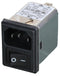 PRO Elec PELB1079 Power Line Filter General Purpose 250 V 2 A Single Phase 1 Stage Chassis Mount