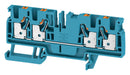 Weidmuller 2051520000 DIN Rail Mount Terminal Block 4 Ways 26 AWG 12 mm&Acirc;&sup2; Push In 32 A