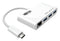 TRIPP-LITE U460-003-3AG USB HUB W/LAN 4-PORT BUS Powered