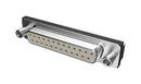 Amphenol Communications Solutions D09S24A6GV00LF D Sub Connector Standard Receptacle FCI Delta Series 9 Contacts DE Solder